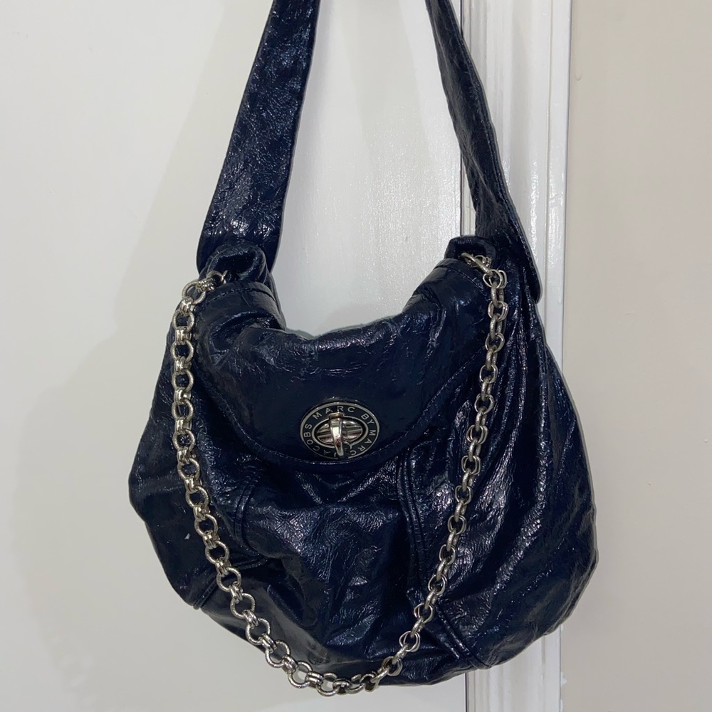 Marc by Marc Jacobs Patent Leather Shoulder Bag